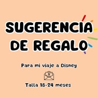the words sugerencia de regalo on an orange background
