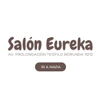 salon eureka logo in spanish