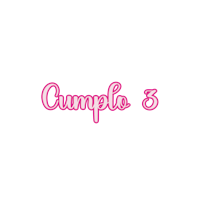 cumpo 3 in pink on a black background