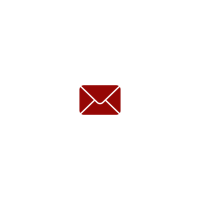 a red envelope on a black background